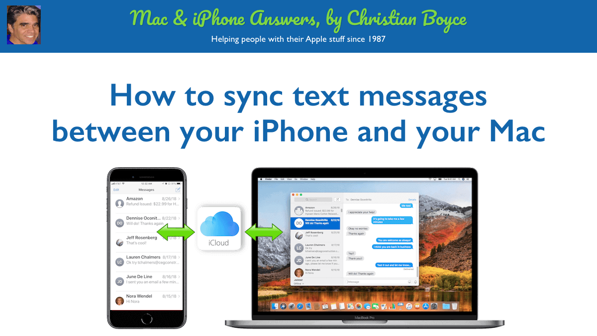 use my number for imessage instead of email mac